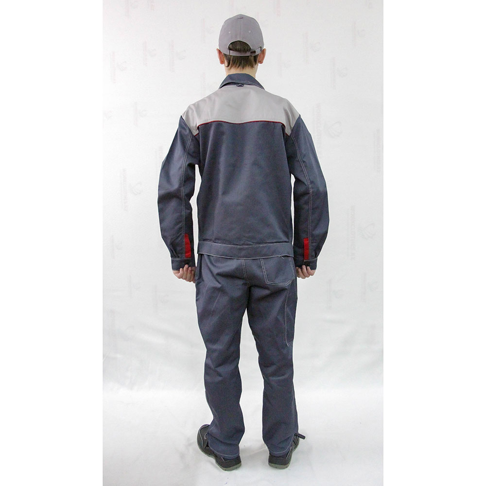 Костюм летний (серо-светло-серый) с брюками