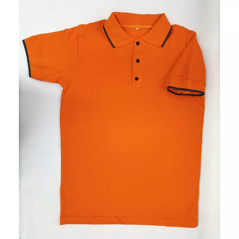 Футболка «Поло» оранжевая