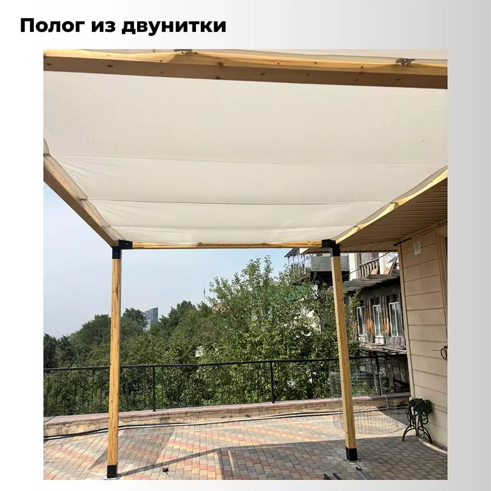 Пошив пологов и нестандартных изделий из Двунитки (ширина 2 м)