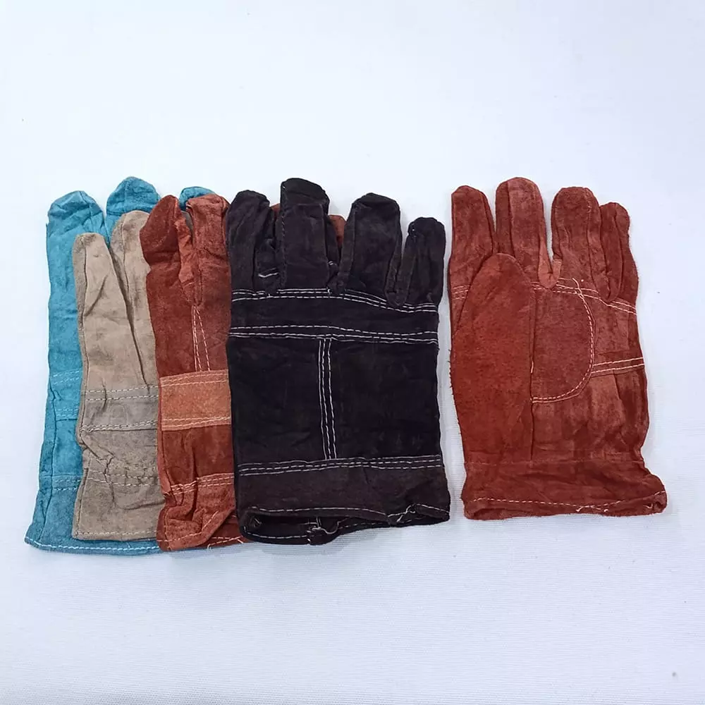 Перчатки спилковые стачные