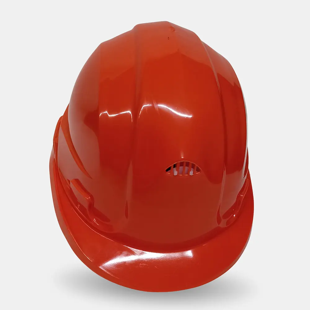 Каска защитная оранжевая