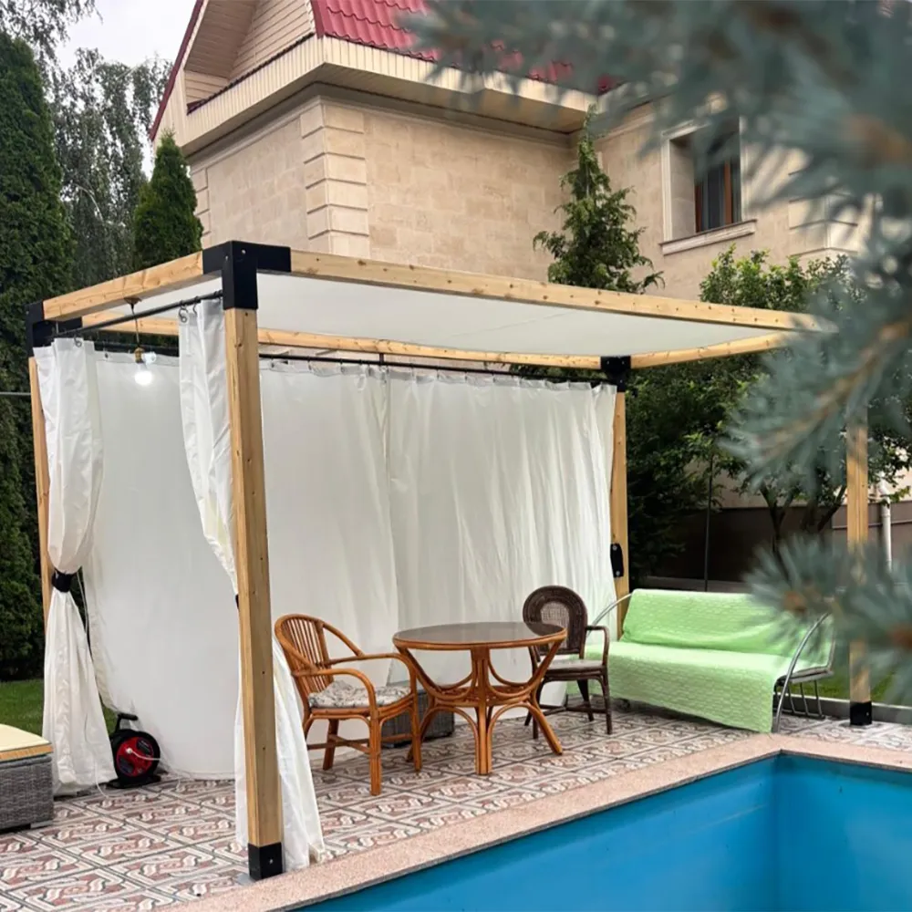 Штора 1,5*2 м двунитка белый