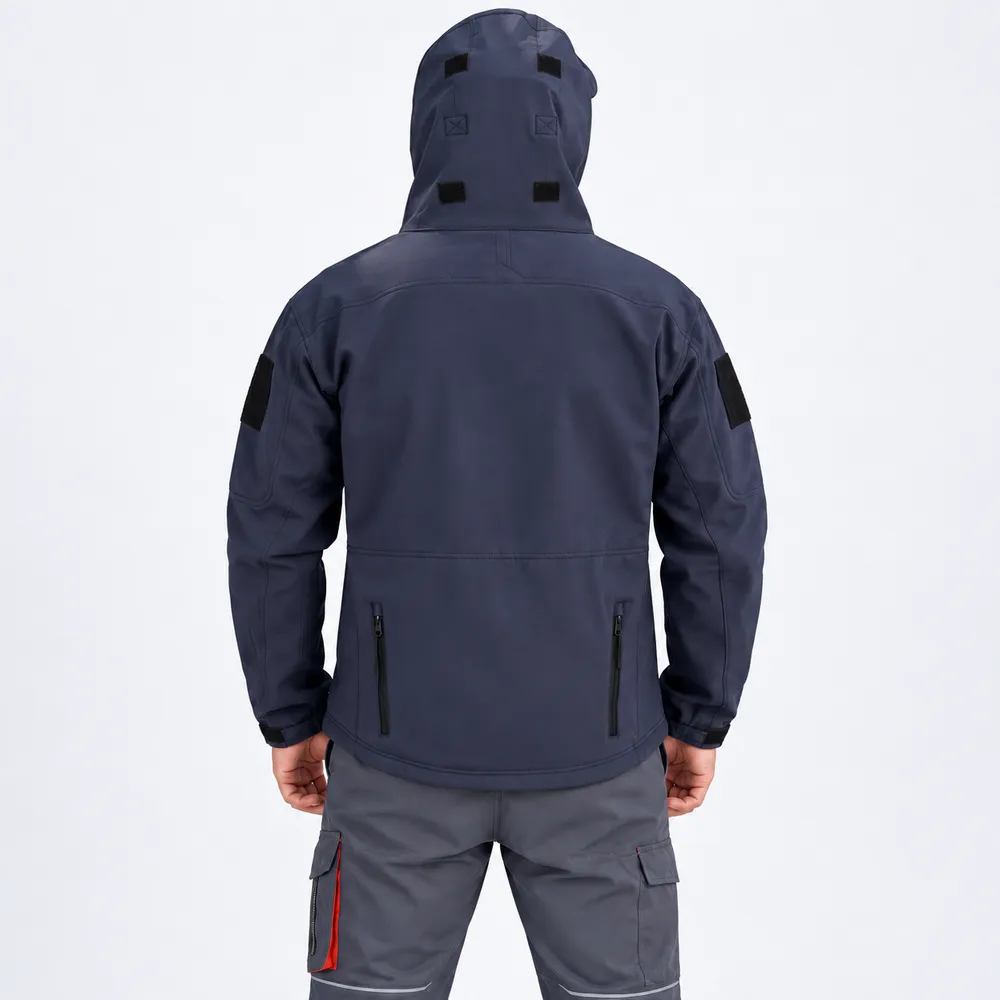 Куртка демисезонная Softshell синяя