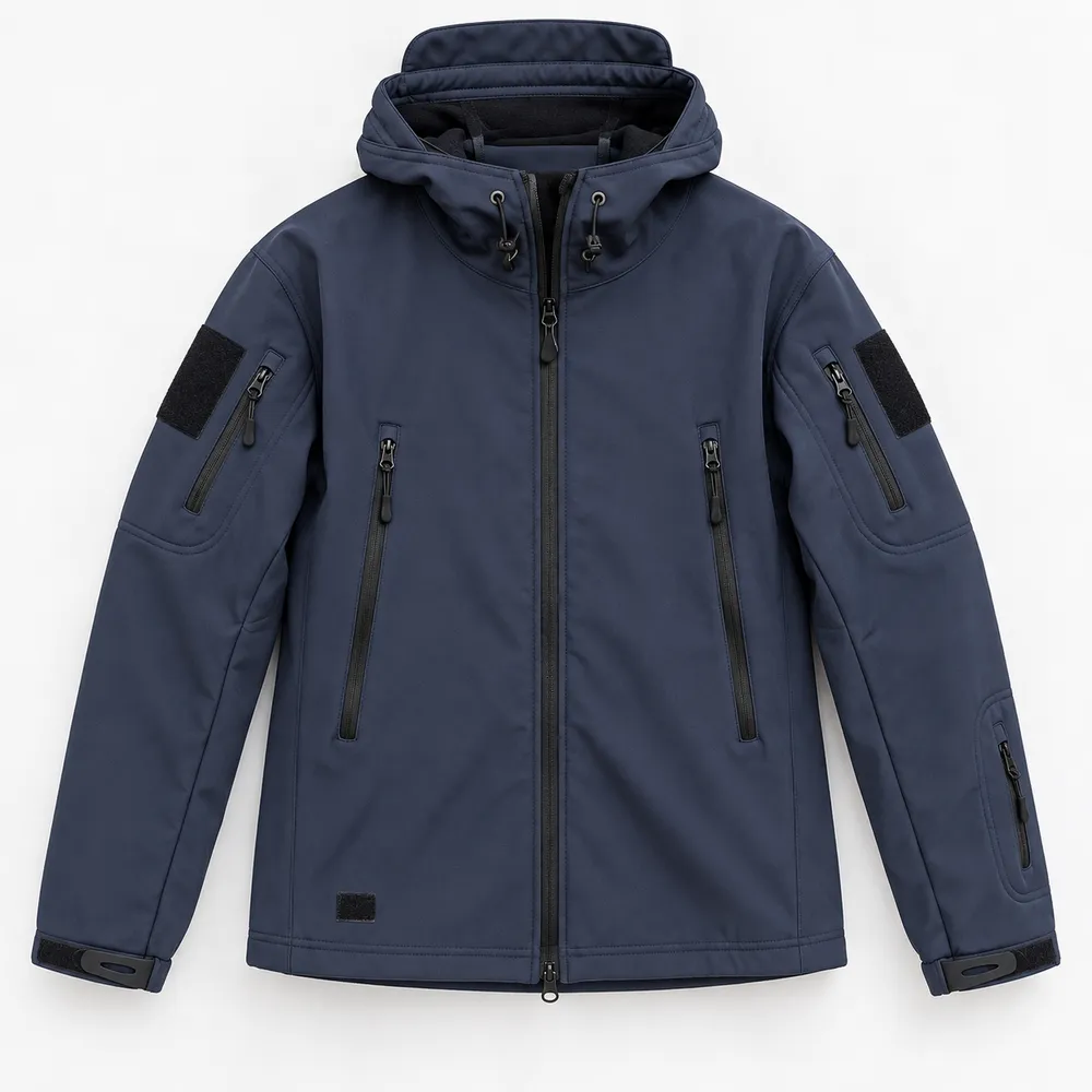 Куртка демисезонная Softshell синяя