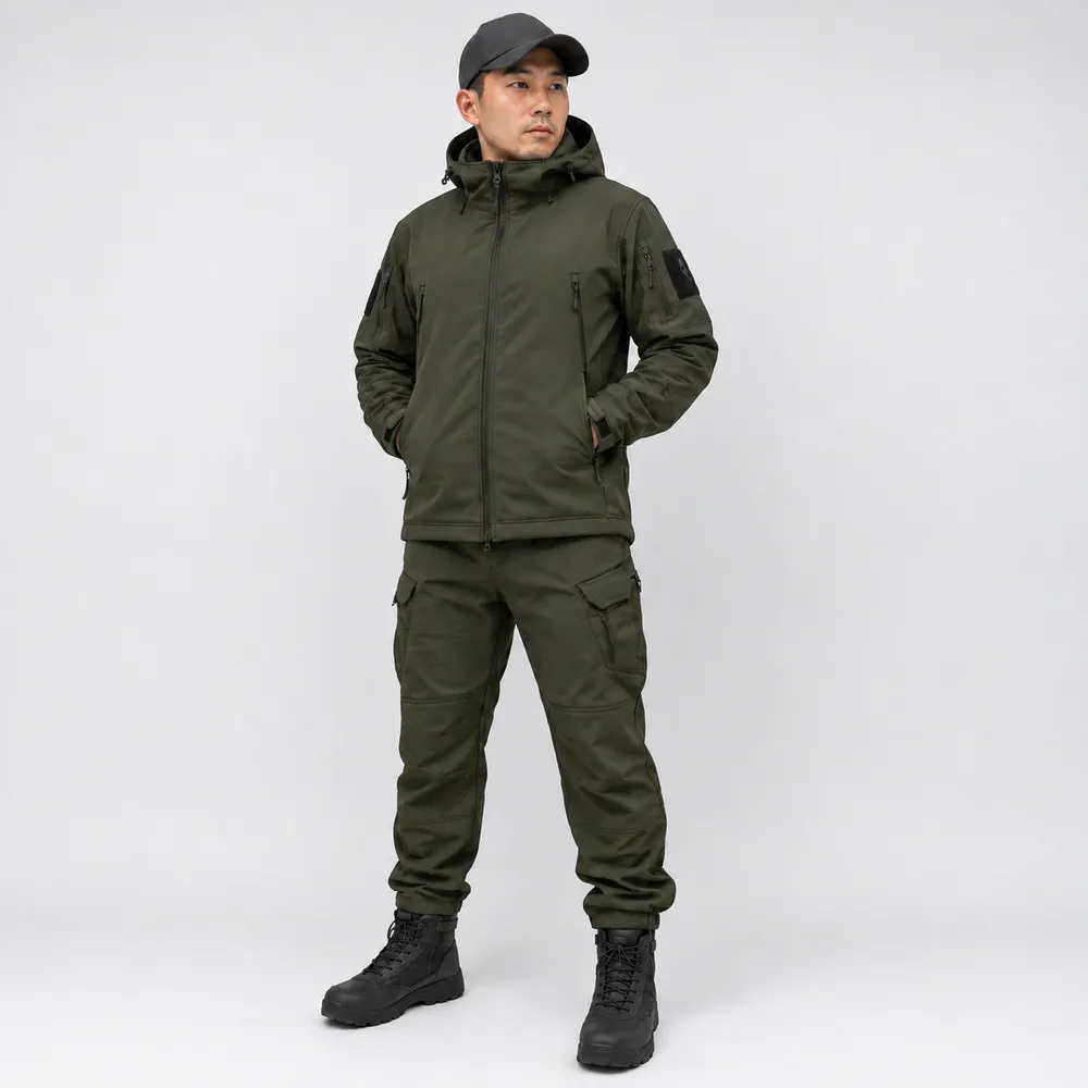 Костюм демисезонный Softshell хаки