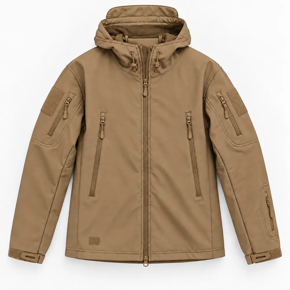 Куртка демисезонная Softshell бежевая