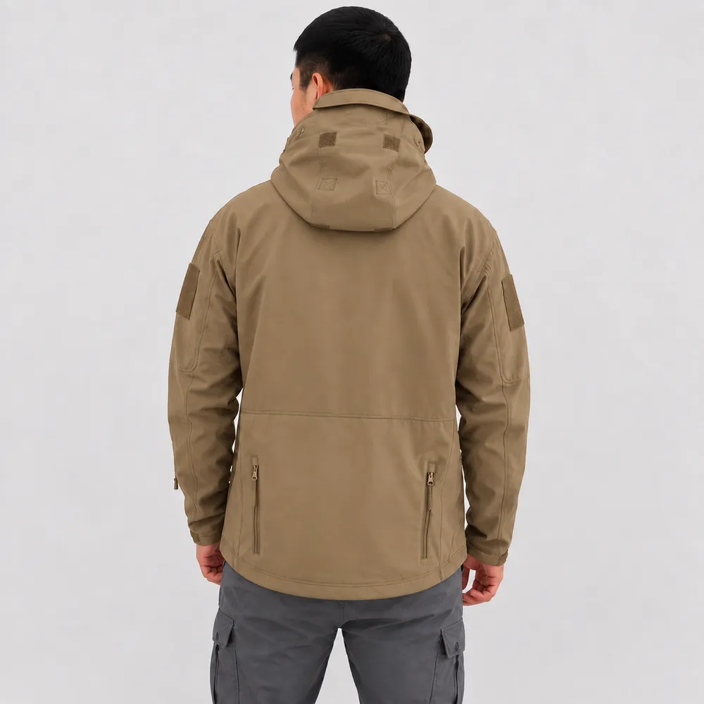 Куртка демисезонная Softshell бежевая