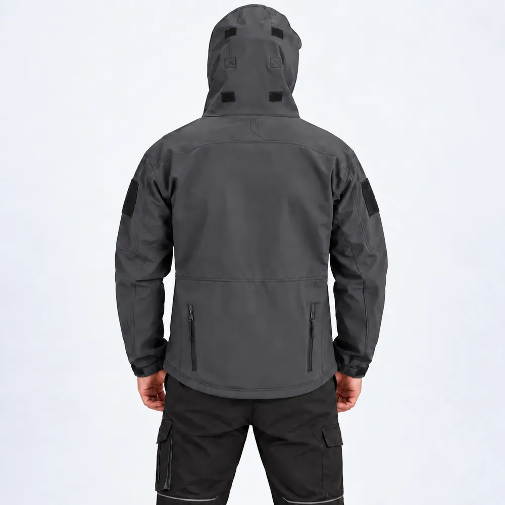 Куртка демисезонная Softshell серая