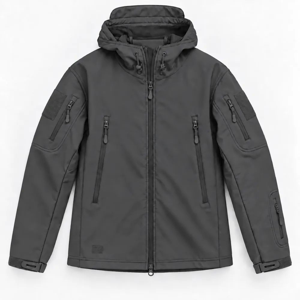 Куртка демисезонная Softshell серая
