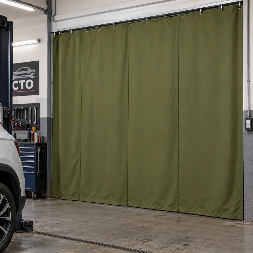 Штора утепленная Oxford 600D 2*3 хаки